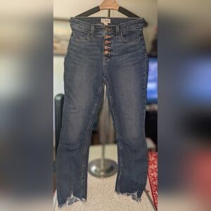 Maurices Blue Straight Leg Jeans with Classic Indigo Finish